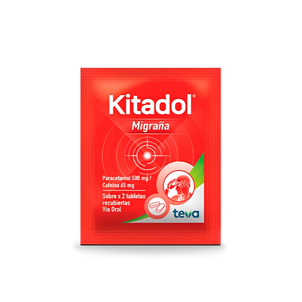 Kitadol Migraña Tabletas - Sobre 2 und