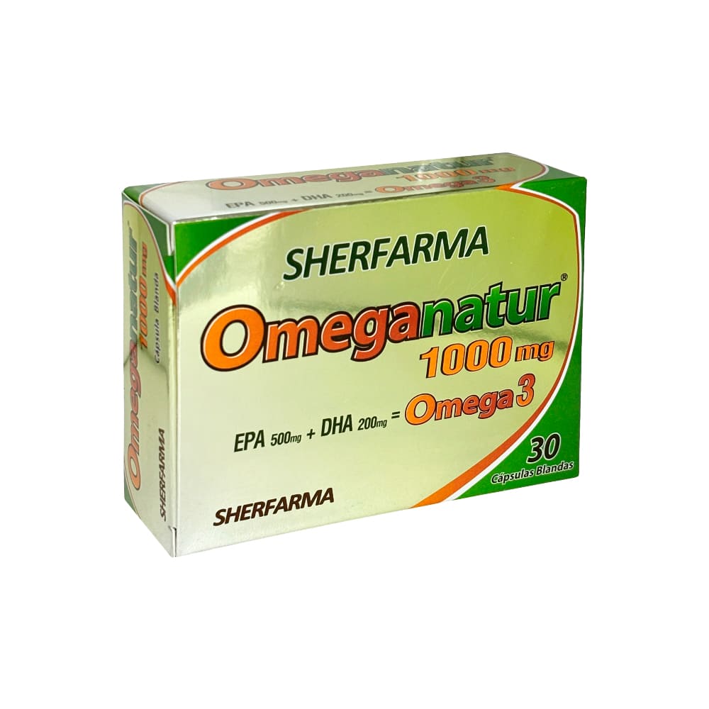 Omeganatur 1000 mg Cápsulas Blandas - Caja 30 und