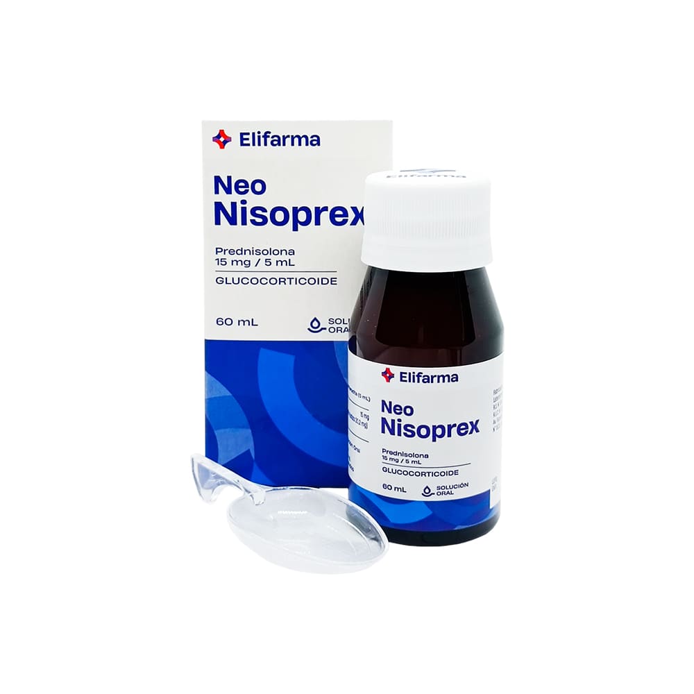 Neo Nisoprex 15 mg/5 ml Solución Oral - Frasco 60 ml