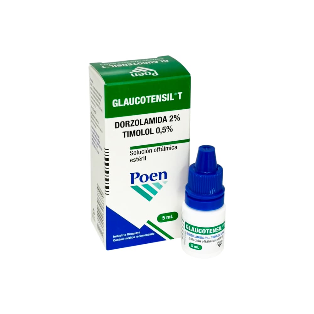 Glaucotensil T 2% + 0.5% Solución Oftálmica - Frasco 5 ml