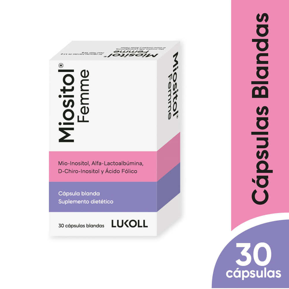 Miositol Femme Cápsulas Blandas - Caja 30 und