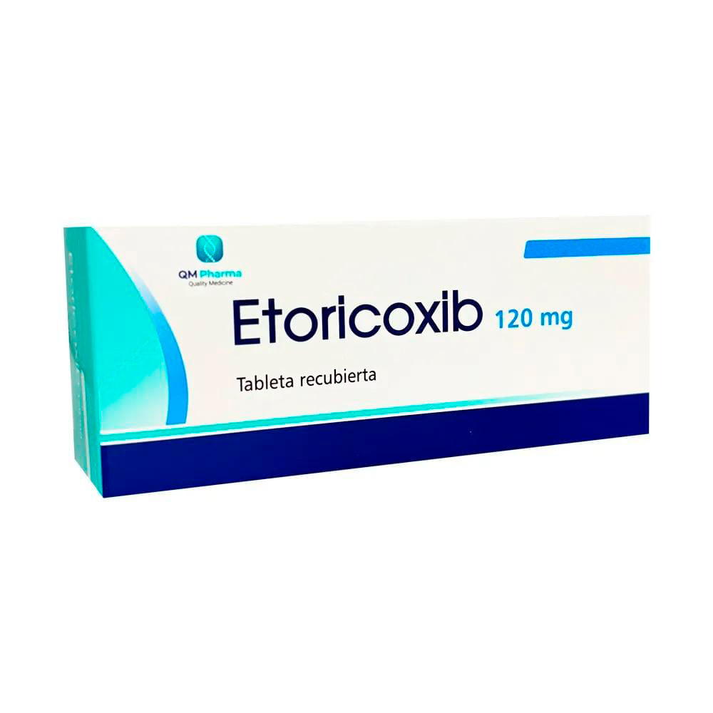 Etoricoxib 120 mg QM Tabletas Recubiertas - Blíster 10 und