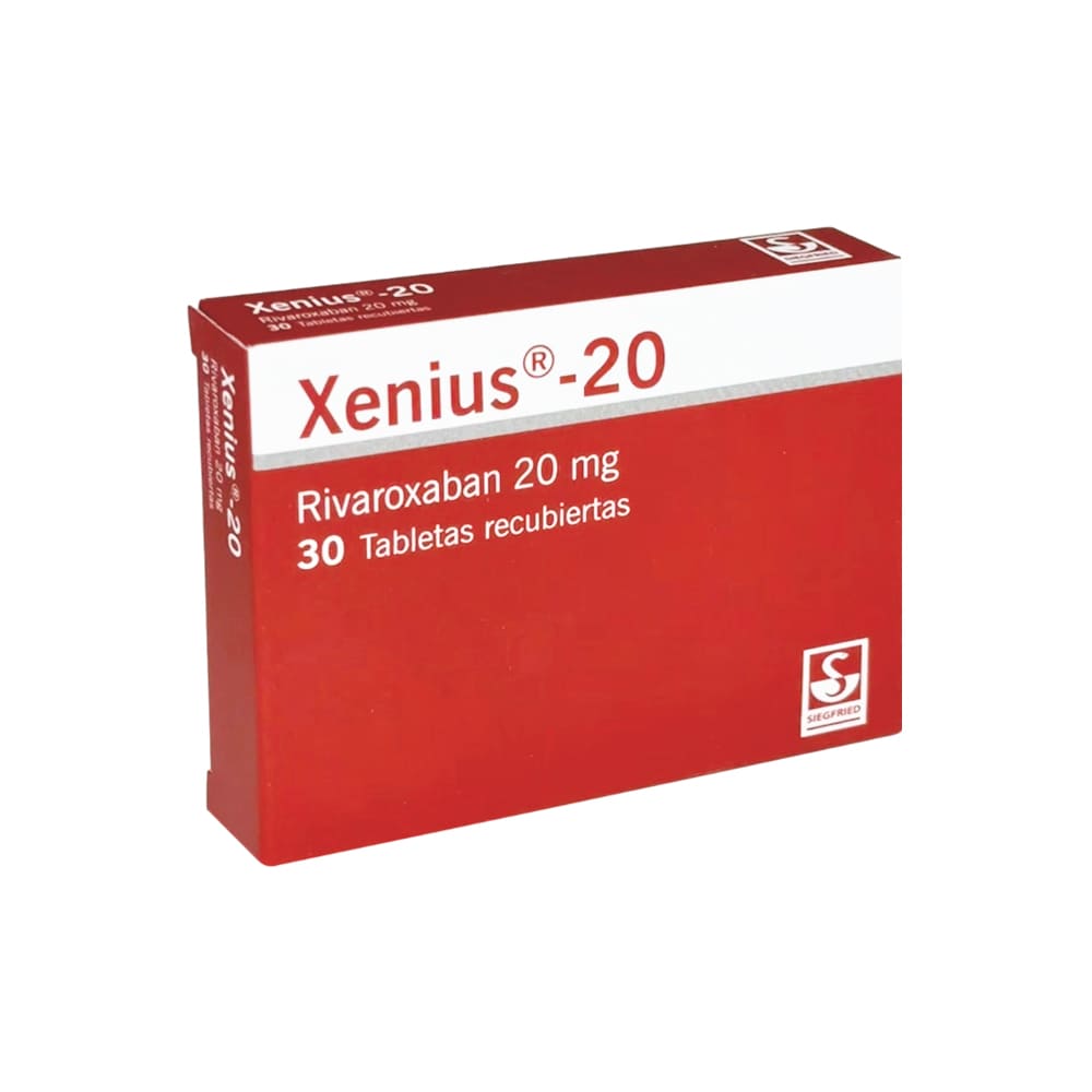 Xenius 20 mg Tabletas Recubiertas - Caja 30 und