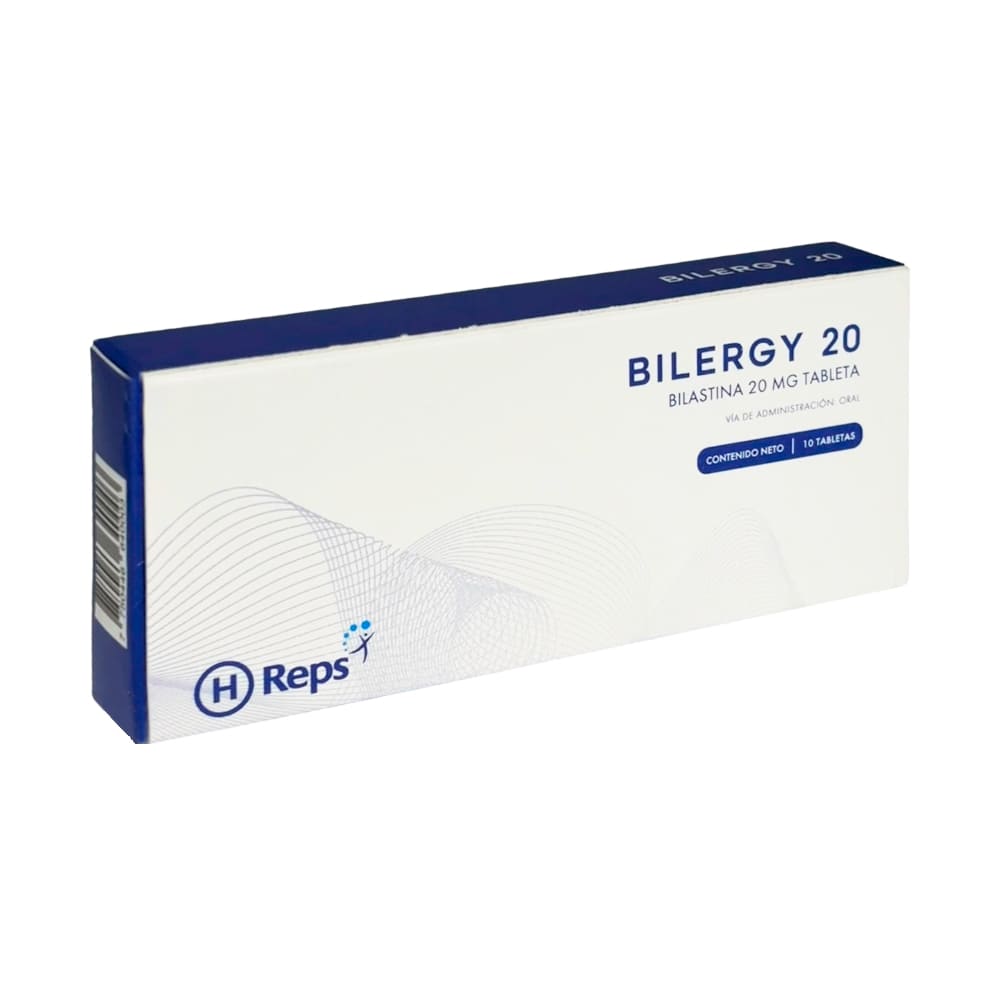 Bilergy 20 mg Tabletas - Caja 10 und