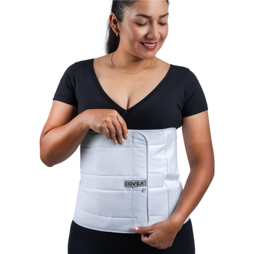 Cover Faja Post Operatoria de Algodón 30 cm Talla M - Bolsa 1 und