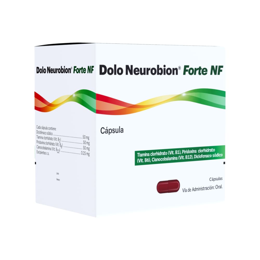 Dolo Neurobion Forte NF Cápsulas - Blíster 4 und