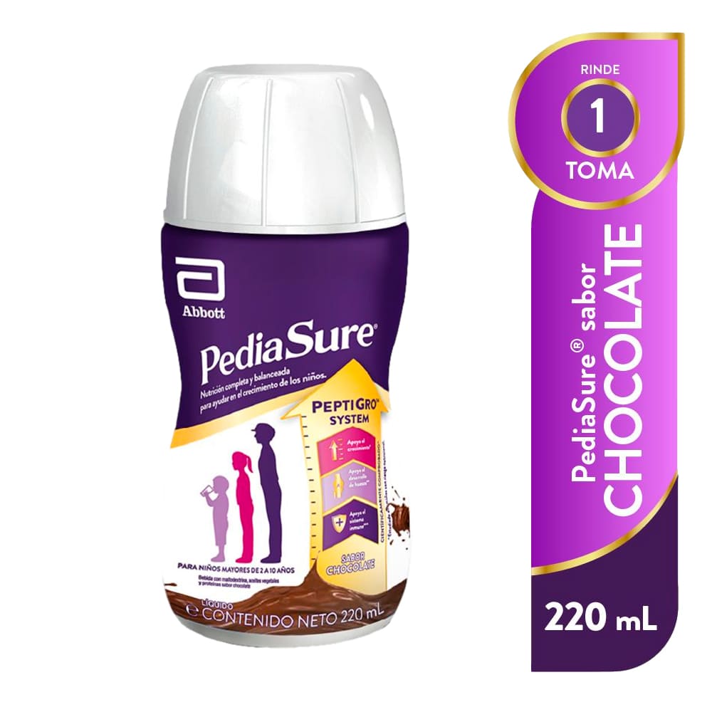 Pediasure Bebible Sabor Chocolate - Frasco 220 ml