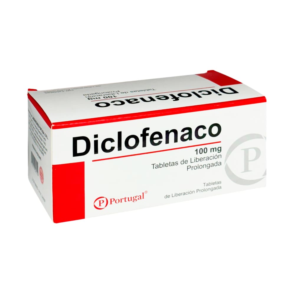 Diclofenaco 100 mg PT Tabletas de Liberación Prolongada - Blíster 10 und