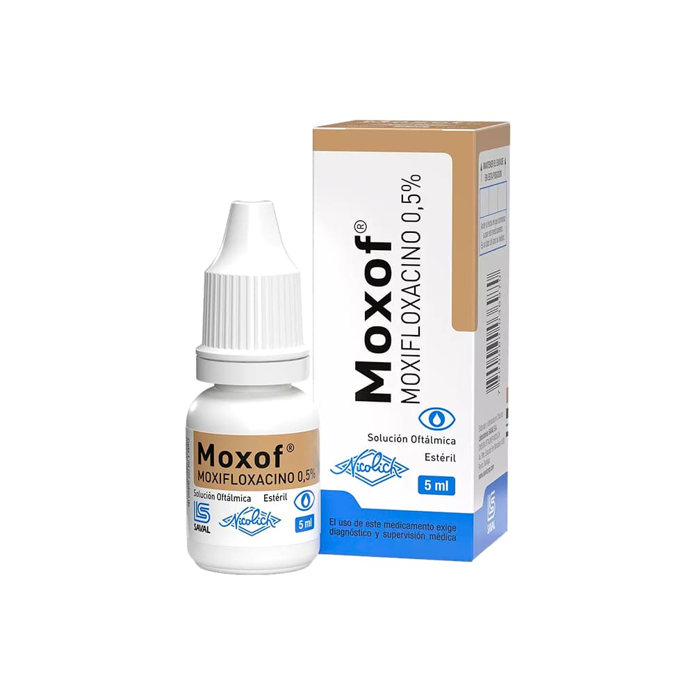 Moxof 0.5% Solución Oftálmica - Frasco 5 ml
