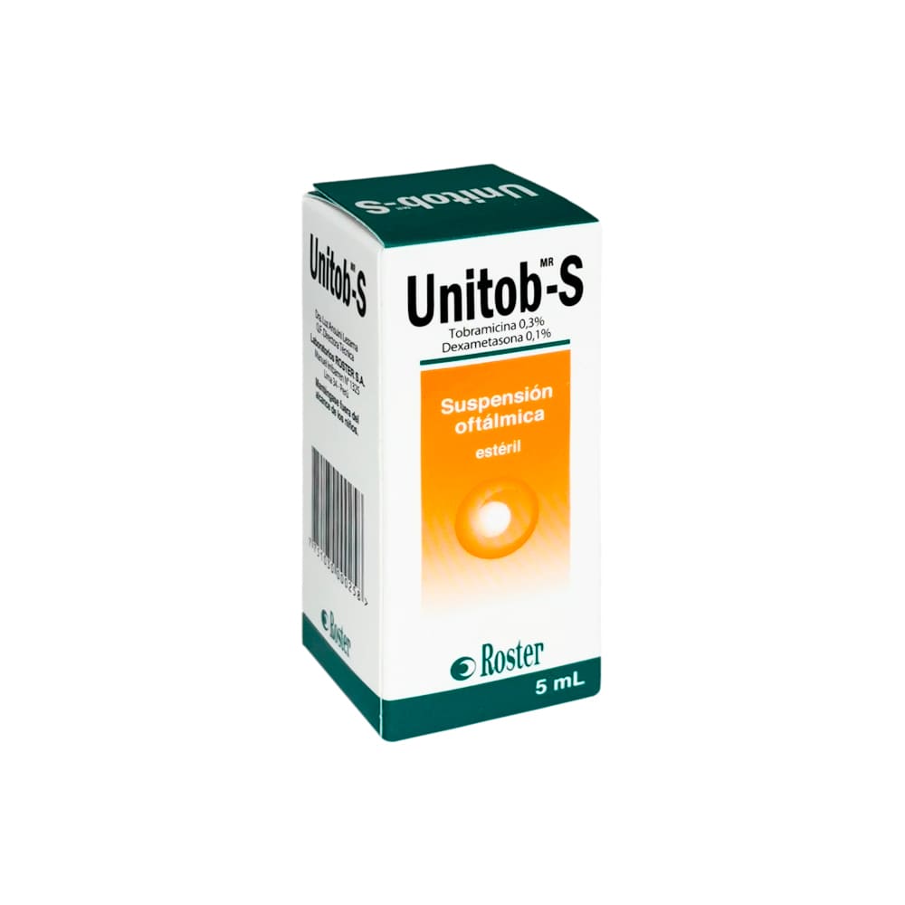 Unitob S 0.3% + 0.1% Suspensión Oftálmica - Frasco 5 ml