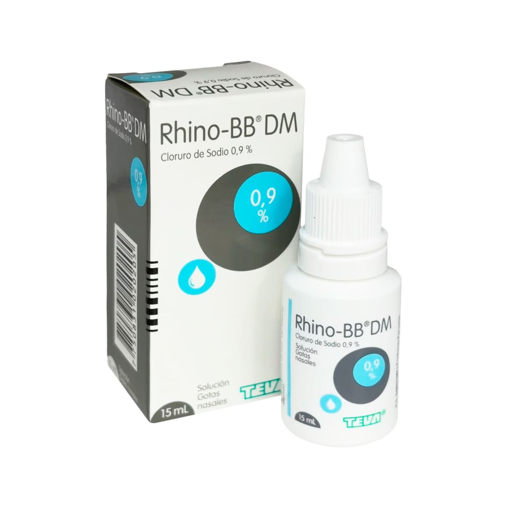 Rhino BB DM 0.9% Solución Gotas Nasales - Frasco 15 ml