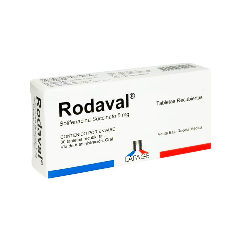 Rodaval 5 mg Tabletas Recubiertas - Caja 30 und