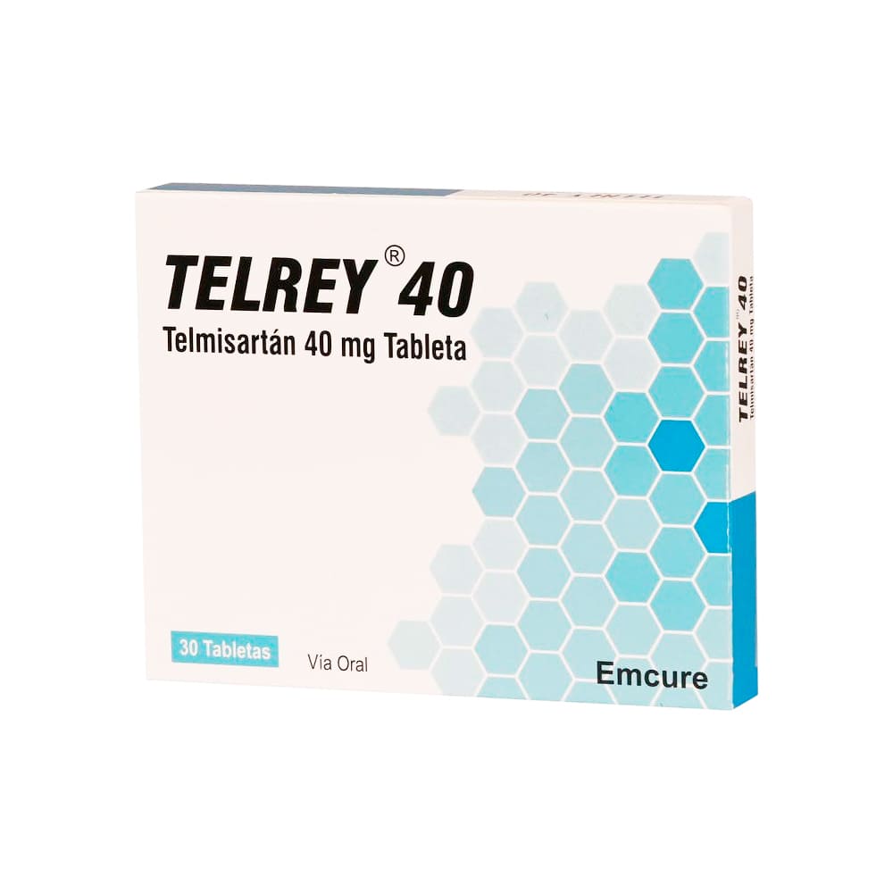 Telrey 40 mg Tabletas - Caja 30 und