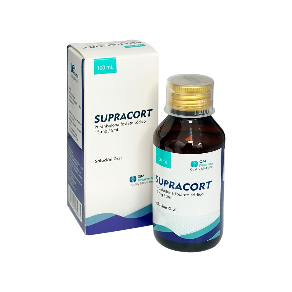 Supracort 15 mg/5 ml Solución Oral - Frasco 100 ml
