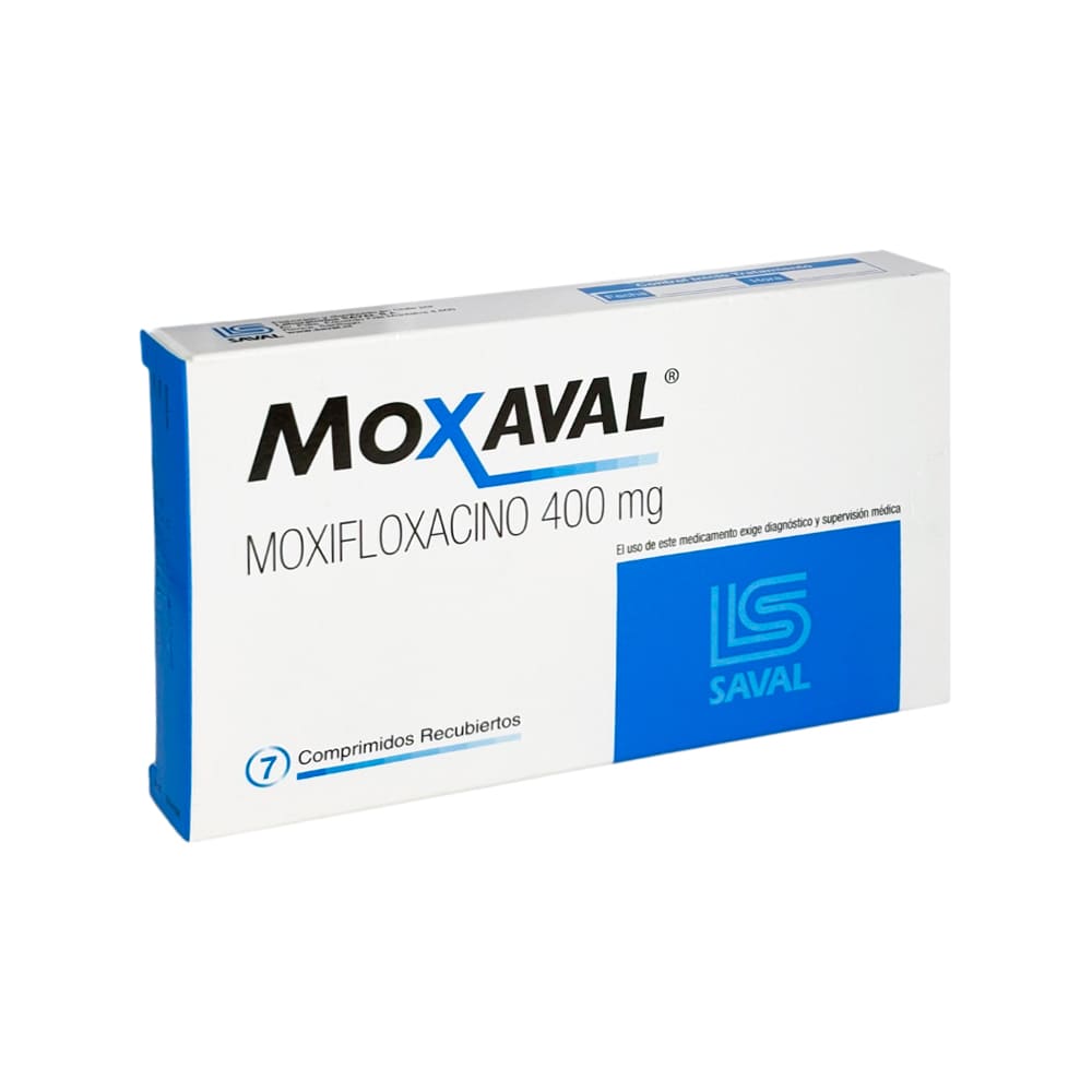Moxaval 400 mg Comprimidos Recubiertos - Caja 7 und
