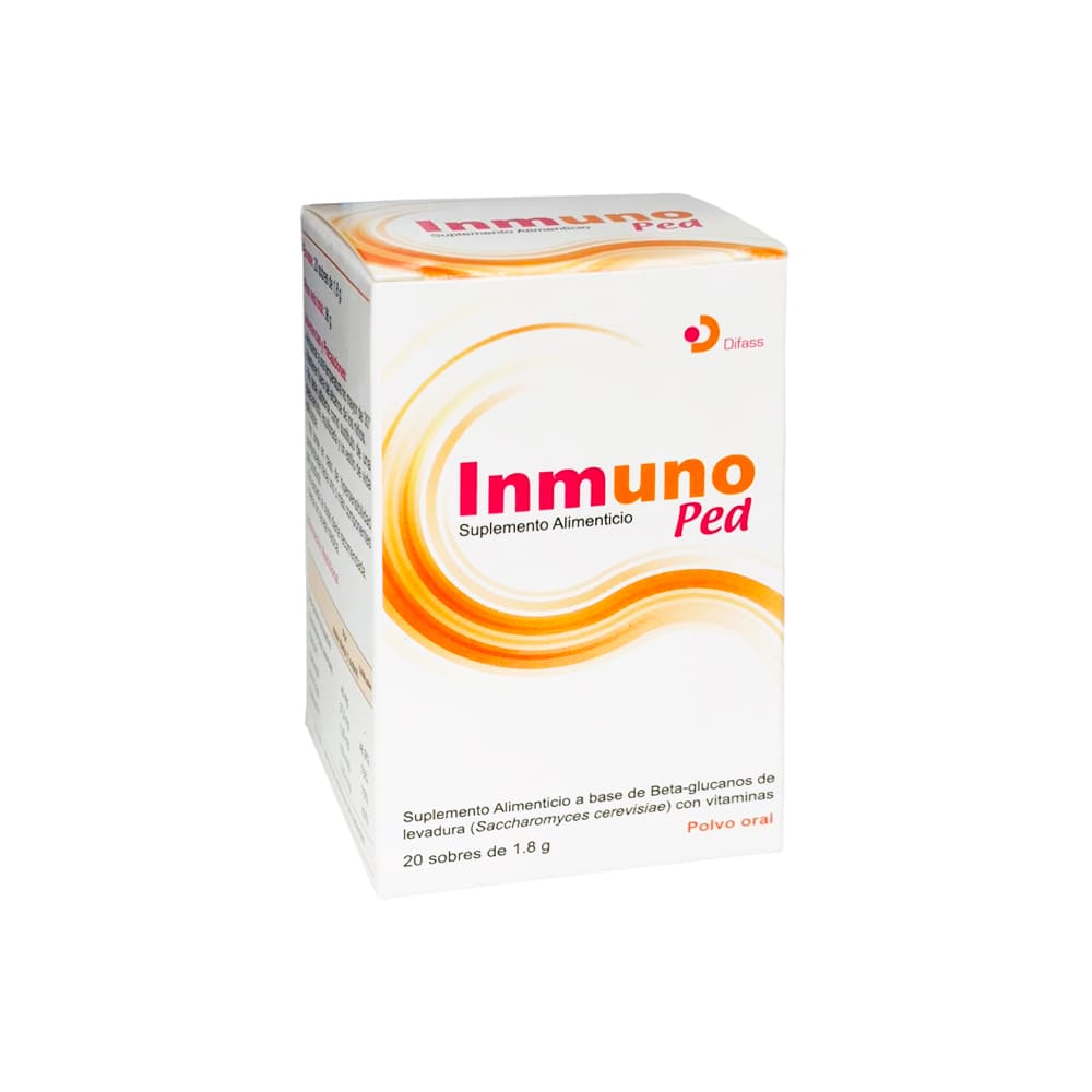 Inmuno Ped Suplemento Alimenticio Polvo Oral en Sobres - Caja 20 und