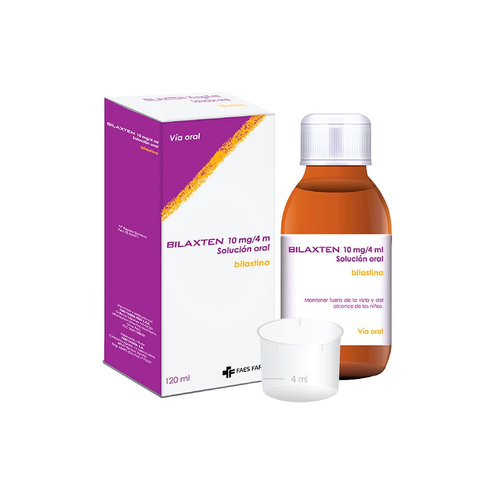 Bilaxten 10 mg/4 ml Solución Oral - Frasco 120 ml