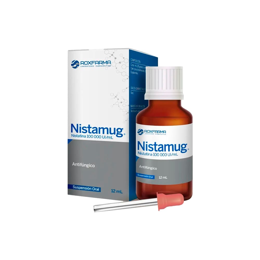 Nistamug 100 000 UI/ml Suspensión Oral - Frasco 12 ml