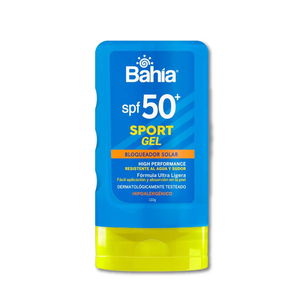 Bahia Sport Gel Bloqueador Solar SPF50 - Frasco 110 g