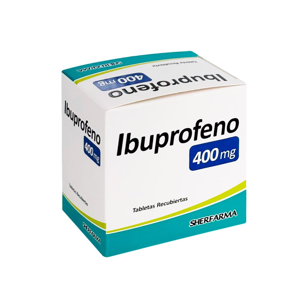 Ibuprofeno 400 mg SF Tabletas Recubiertas - Blíster 10 und