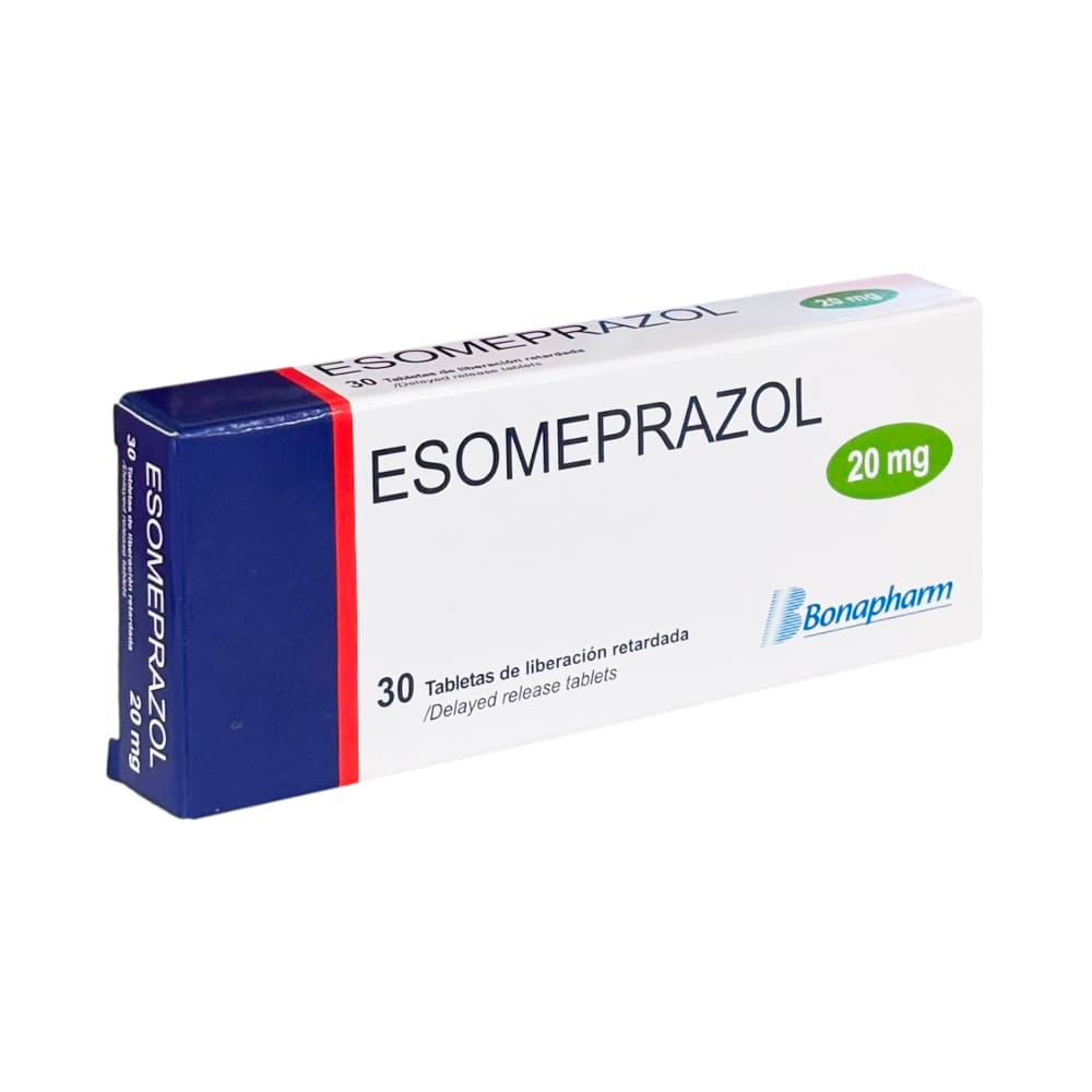 Esomeprazol 20 mg BN Tabletas de Liberación - Caja 30 und