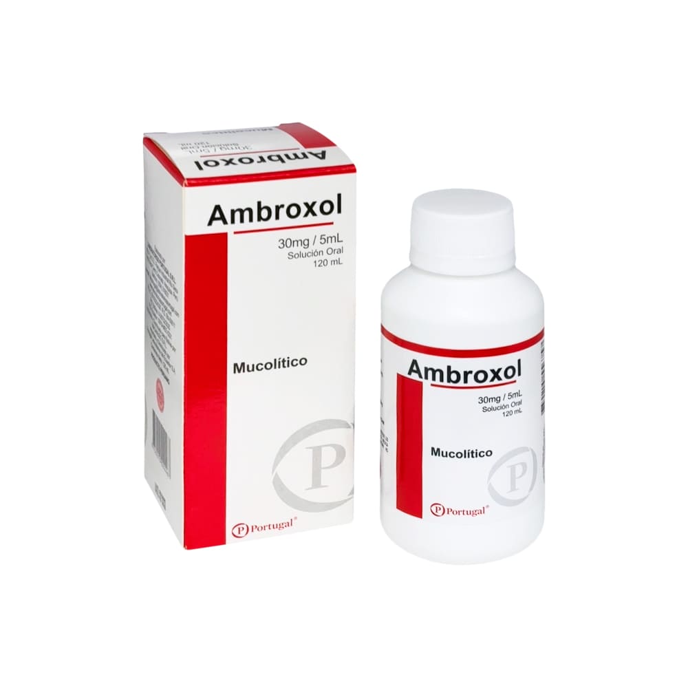 Ambroxol 30 mg/5 ml PT Solución Oral - Frasco 120 ml