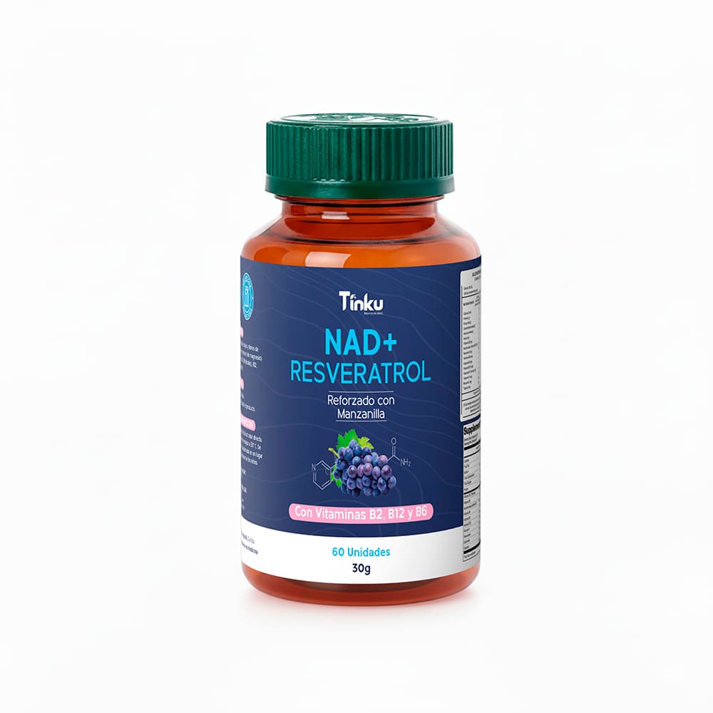 Tinku Nad + Resveratrol Cápsulas - Frasco 60 und