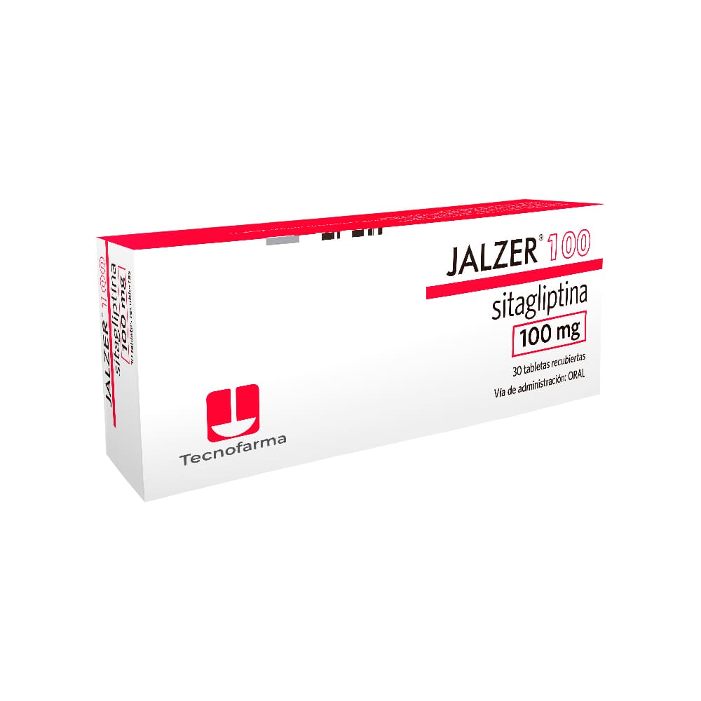 Jalzer 100 mg Tabletas Recubiertas - Caja 30 und