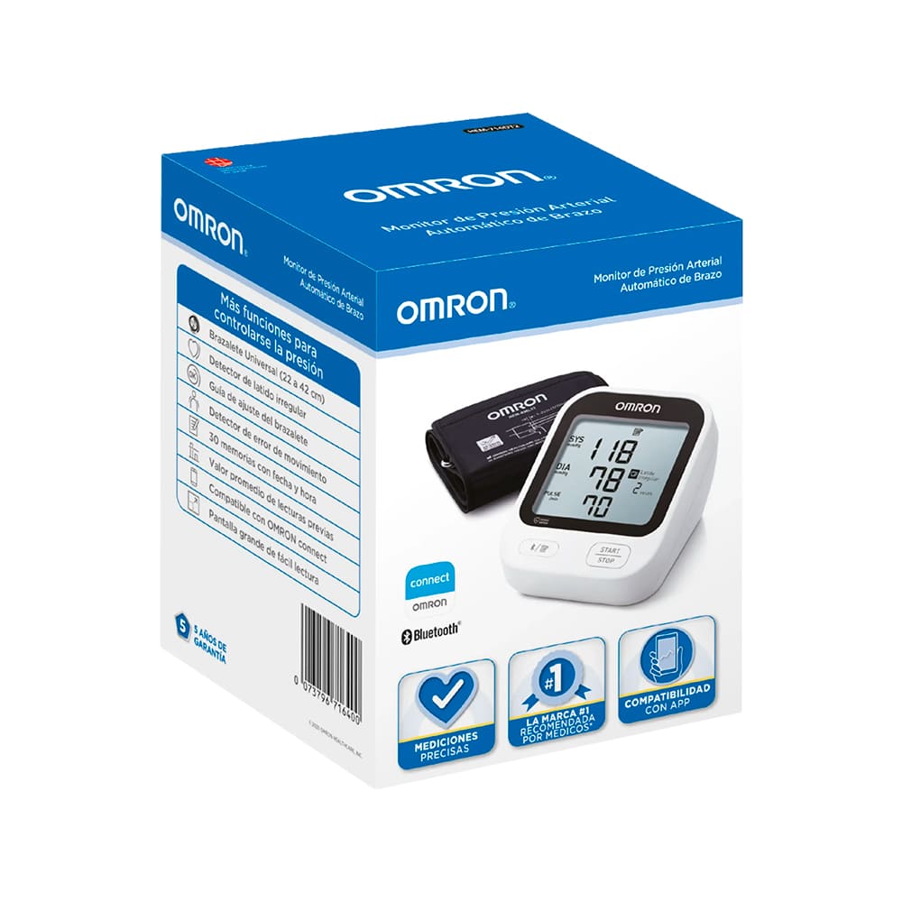 Omron Tensiómetro de Brazo Hem 716DT2 - Caja 1 und