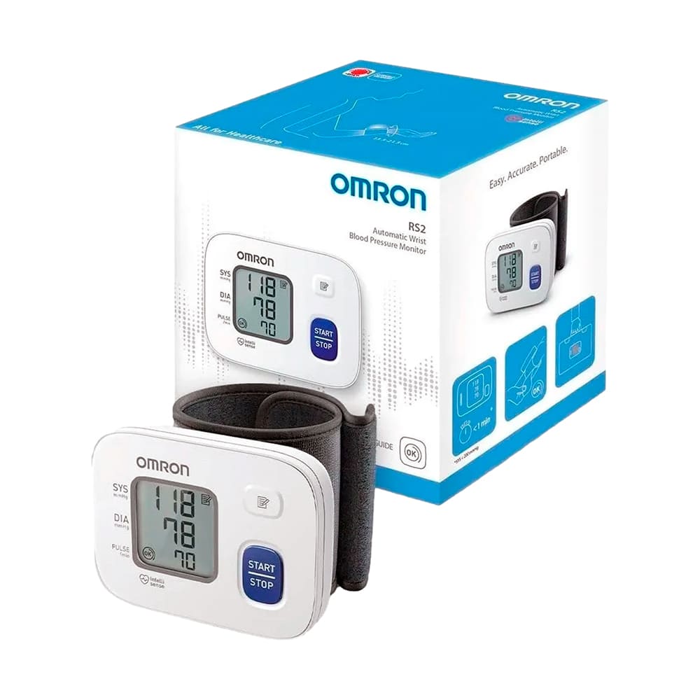 Omron Tensiómetro de Muñeca Hem 6161E - Caja 1 und