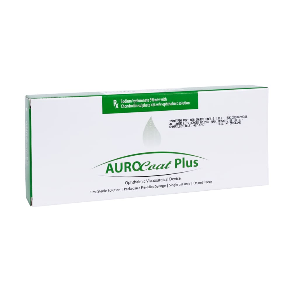 Aurocoat Plus 3% + 4% Jeringa Precargada - Jeringa 1 ml