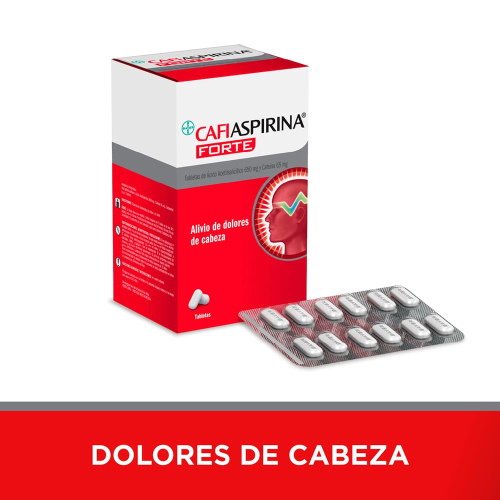 Cafiaspirina Forte Tableta - Blíster 12 und