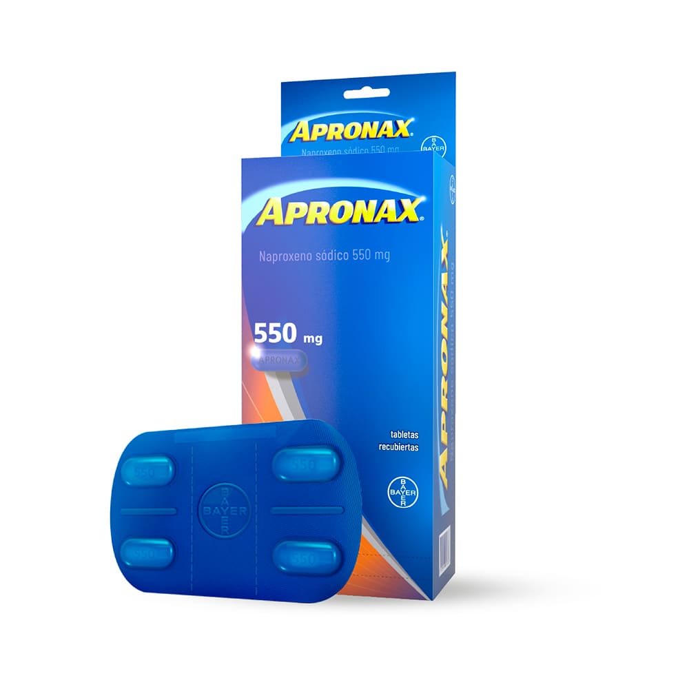 Apronax 550 mg Tabletas - Blíster 4 und