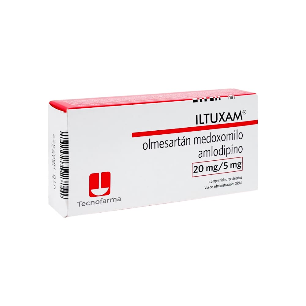Iltuxam 20 mg + 5 mg Comprimidos Recubiertos - Blíster 7 und