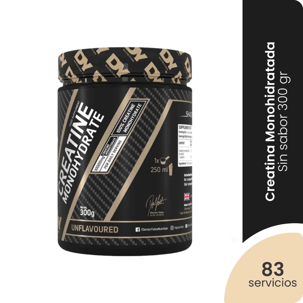 DY Nutrition Creatina Monohidratada  - Frasco 300 g