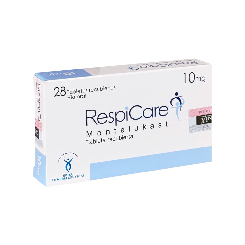 Respicare 10 mg Tabletas Recubiertas - Caja 28 und