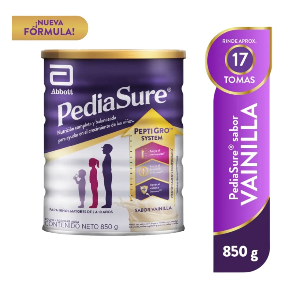 Pediasure Peptigro en Polvo Sabor Vainilla - Lata 850 g