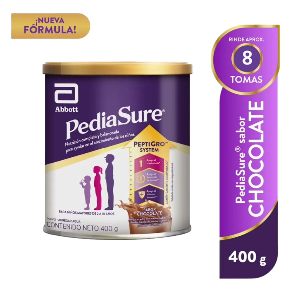 Pediasure Peptigro en Polvo Sabor Chocolate - Lata 400 g