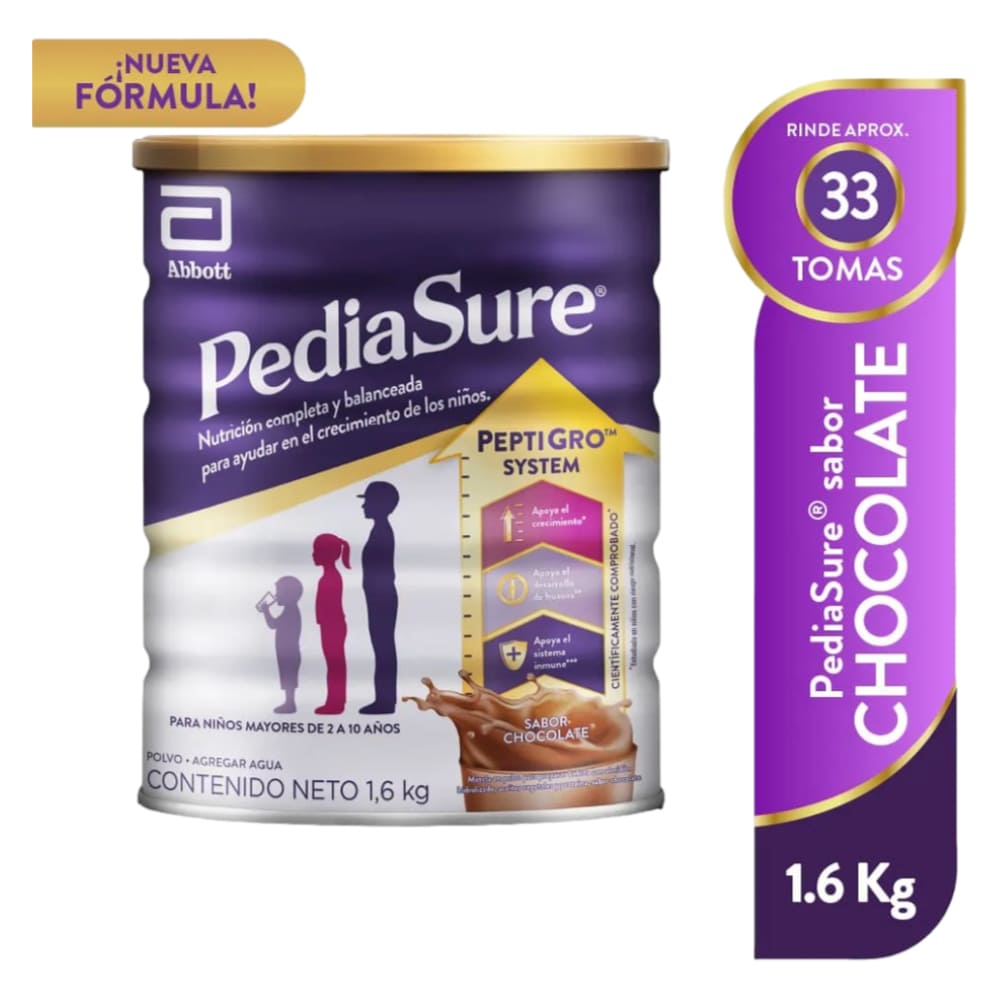 Pediasure Peptigro en Polvo Sabor Chocolate - Lata 1.6 kg