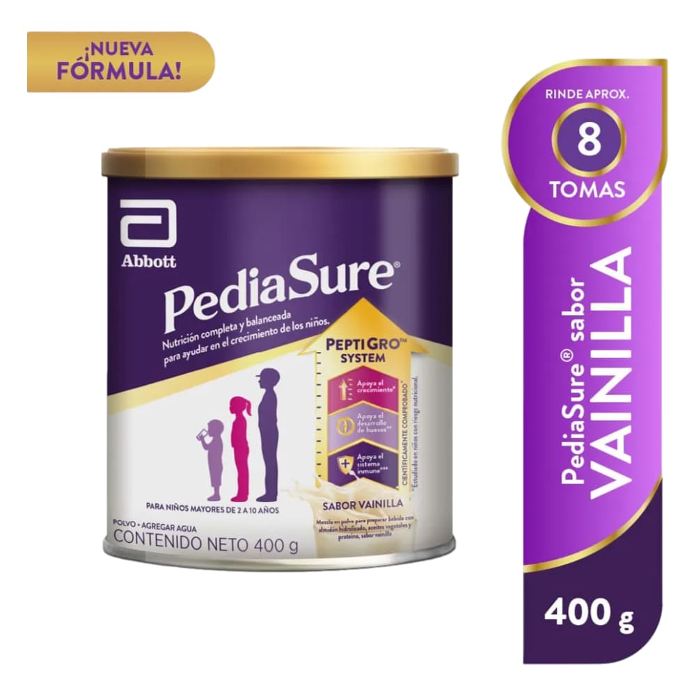 Pediasure Peptigro en Polvo Sabor Vainilla - Lata 400 g