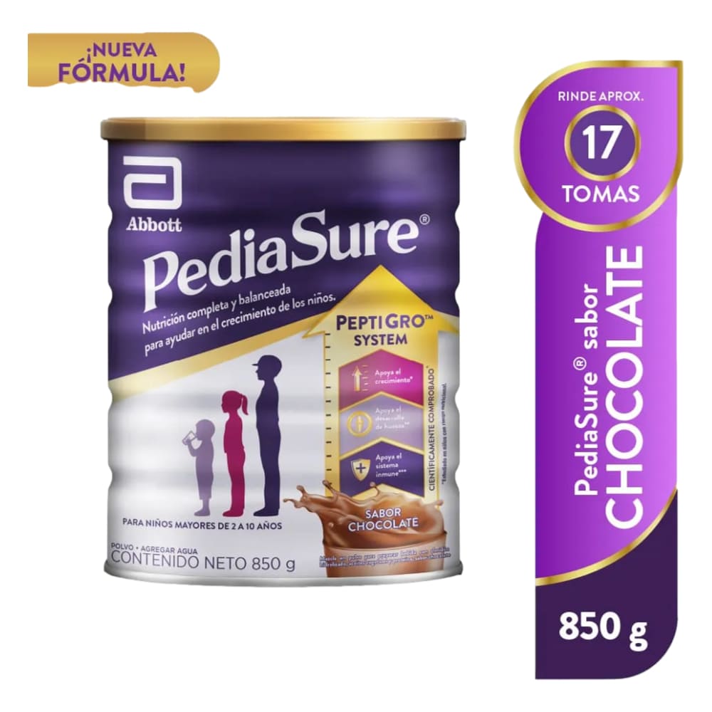 Pediasure Peptigro en Polvo Sabor Chocolate - Lata 850 g