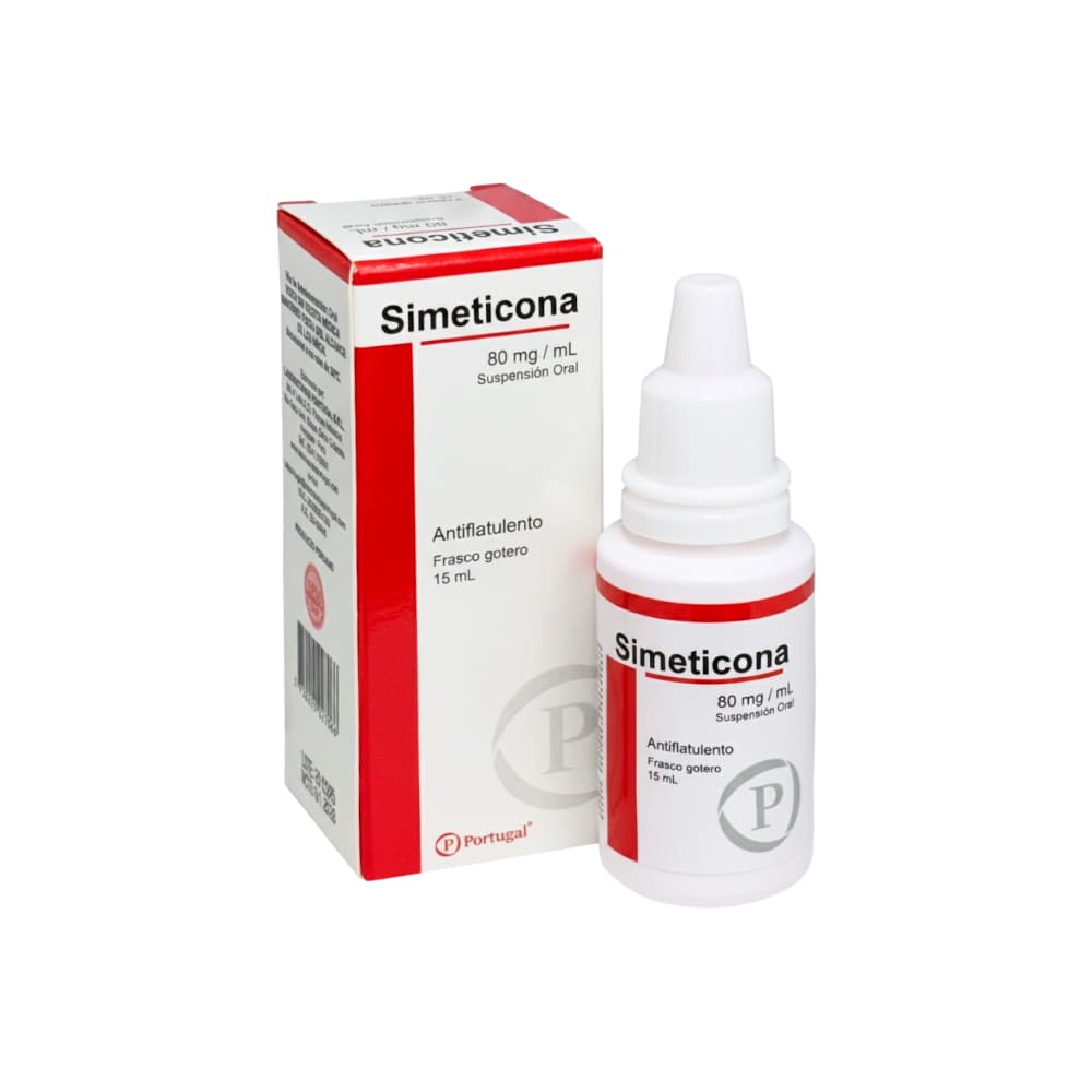 Simeticona 80 mg/ml PT Suspensión Oral - Frasco 15 ml