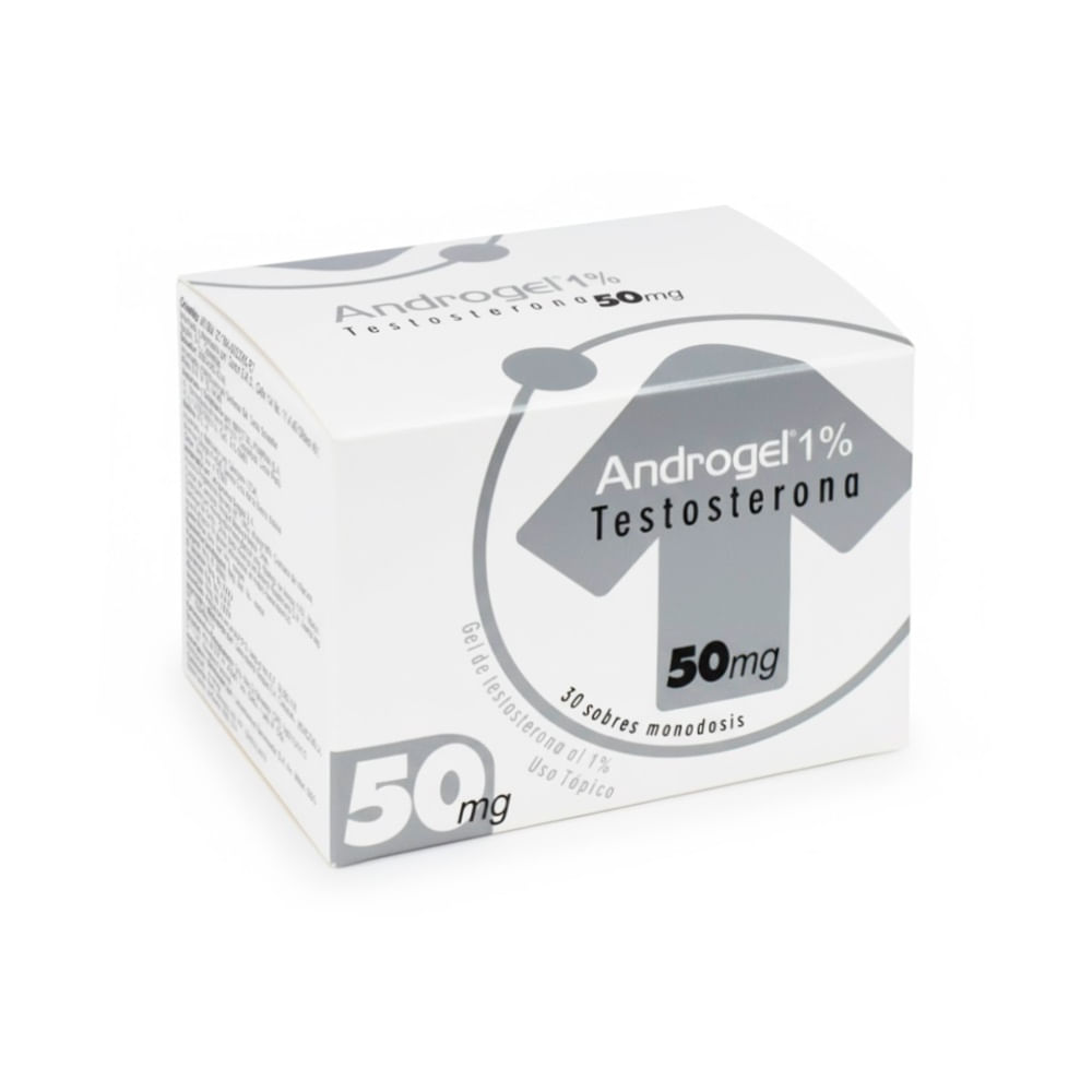 Androgel 50 mg Sobres Monodosis - Caja 30 und
