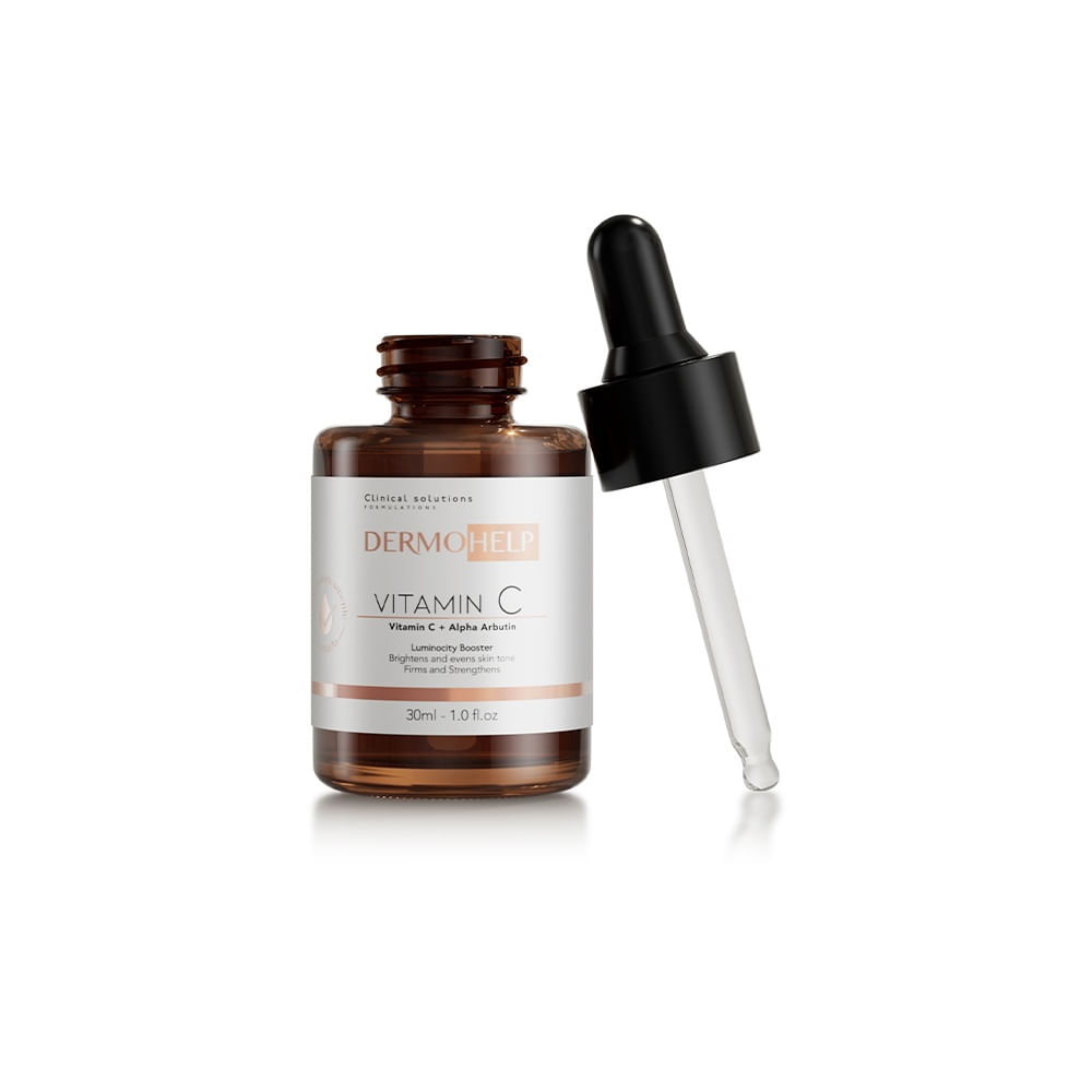 Dermohelp Serum de Vitamina C + Alfa Arbutina - Frasco 30 ml