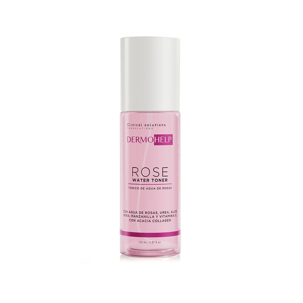 Dermohelp Tónico de Agua de Rosas - Frasco 150 ml