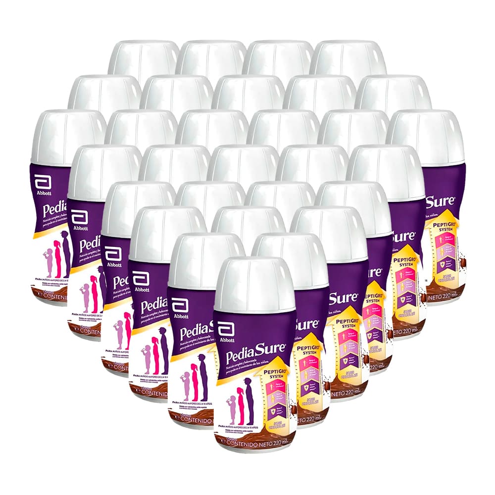 Pack x 30 Pediasure Bebible Sabor Chocolate 220 ml c/u