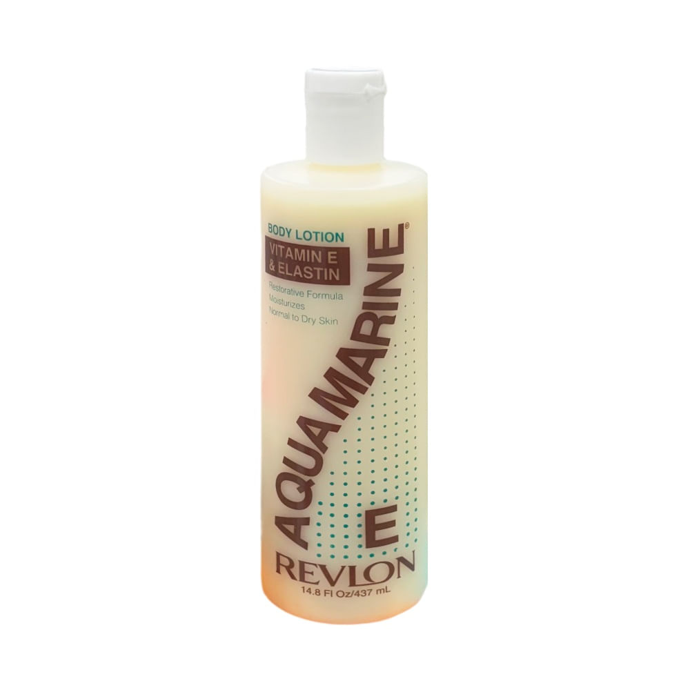 Aquamarine Loción Corporal con Vitamina E - Frasco 437 ml