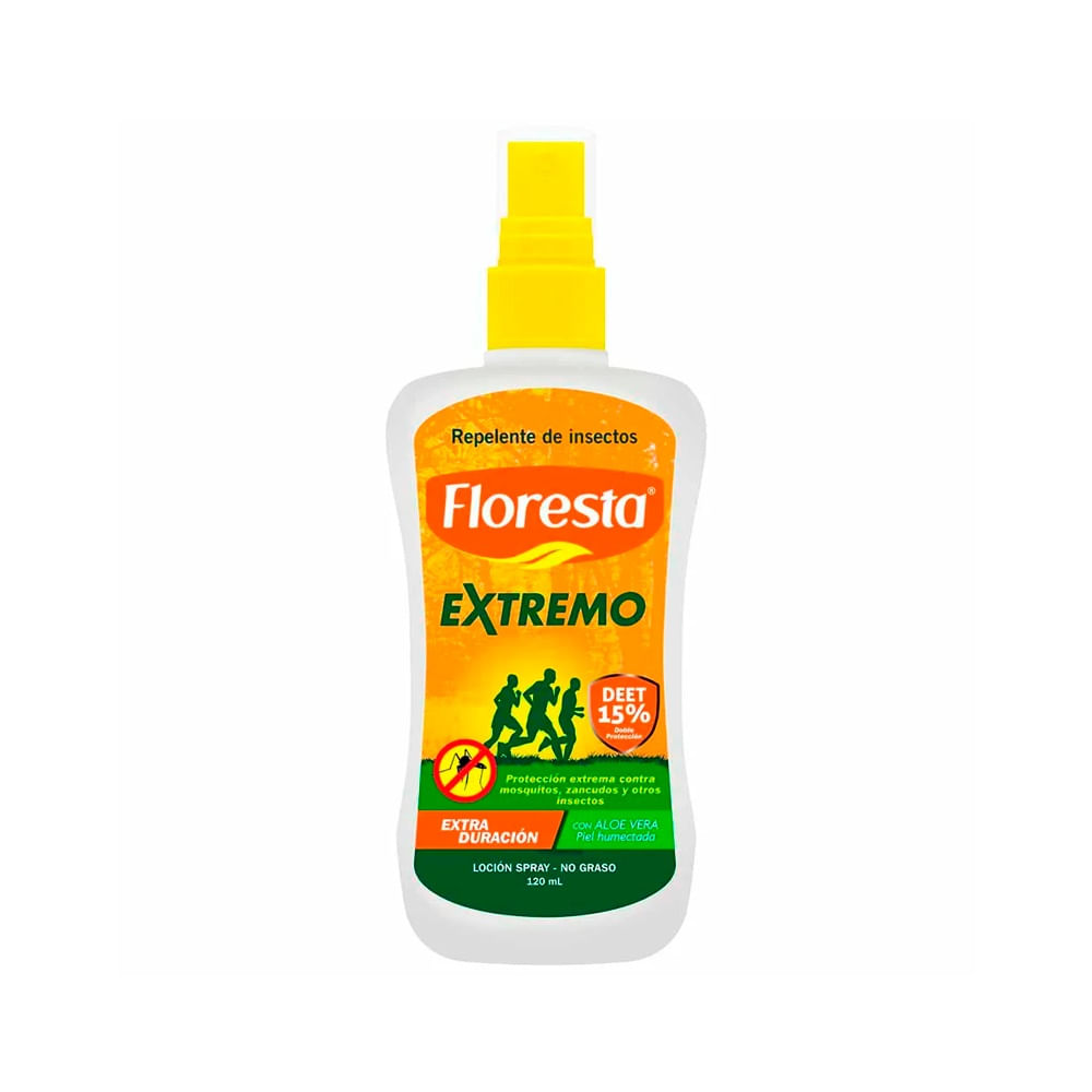 Floresta Extremo Repelente Loción en Spray - Frasco 120 ml