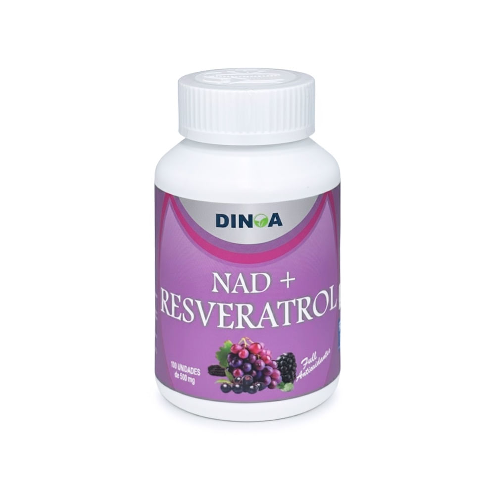 Dinoa Nad+ Resveratrol - Frasco 100 und
