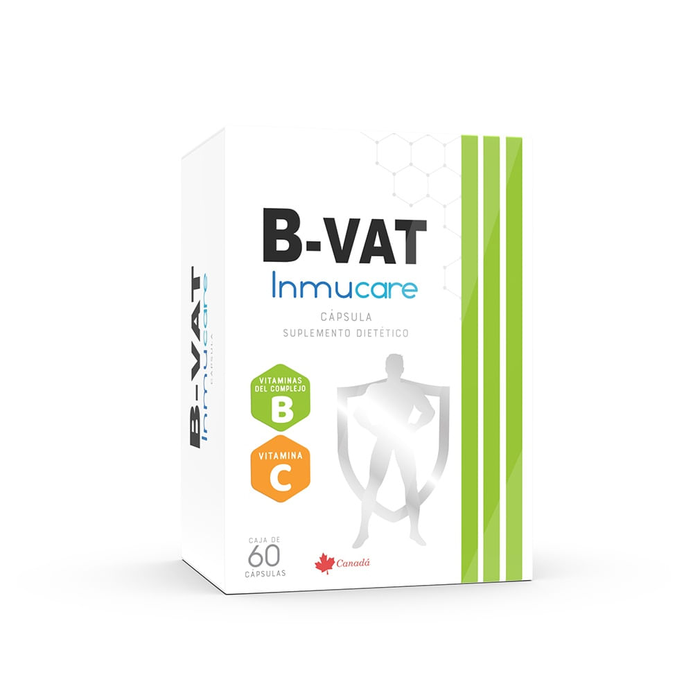 B Vat Inmucare Cápsulas - Caja 60 und